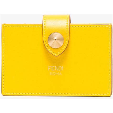 fendi and yellow l|yellow fendi wallet.